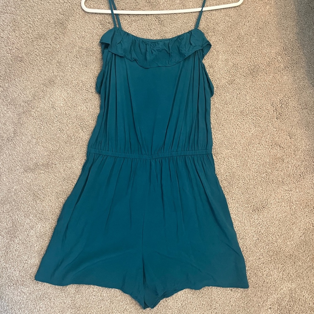 Old Navy Teal Women Romper